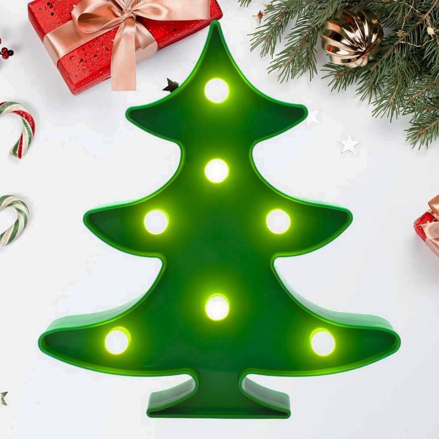 Christmas Tree Shape LED Decorative Night Light (1 Pc) - Happy Price - Image 6
