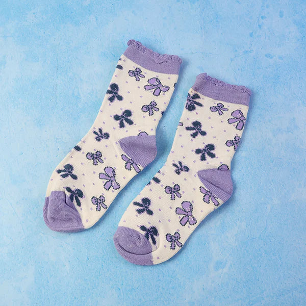Soft Light Crew Socks - 1 Pair, All-Season Comfort - Happy Price - Image 1