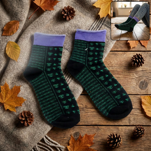 Comfortable Crew Socks for Men & Women (1 Pair) - Happy Price - Image 5