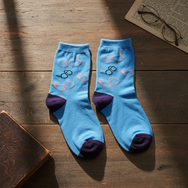 Comfortable Crew Socks (1 Pair, Medium Size) - Soft & Breathable - Happy Price - Image 4