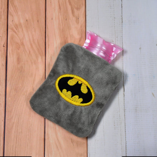 Batman Small Hot Water Bag With Cover For Pain Relief Neck Shoulder Pain And Hand Feet Warmer Menstrual Cramps. - Happy Price - Image 1