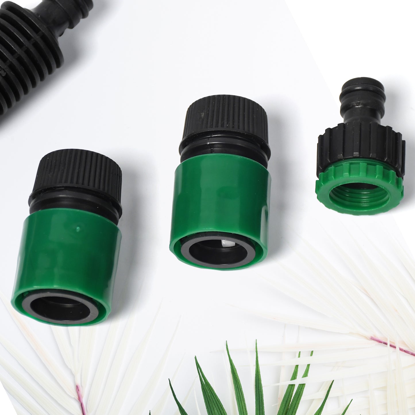 Water Hose Pipe Tap Nozzle Connector Set Fitting Adapter Hose Lock Garden Water Hose Pipe Tap Nozzle - Happy Price - Image 5