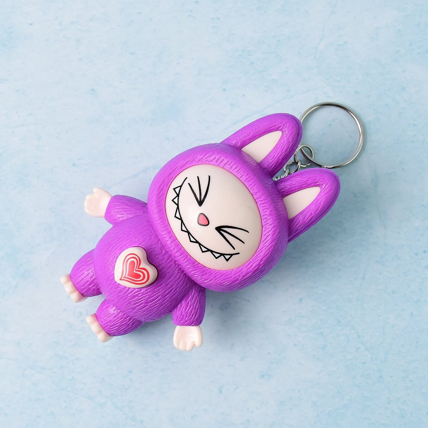 Face Changing Cartoon Character Keychain with Key Holder (1 Pc) - Happy Price - Image 7