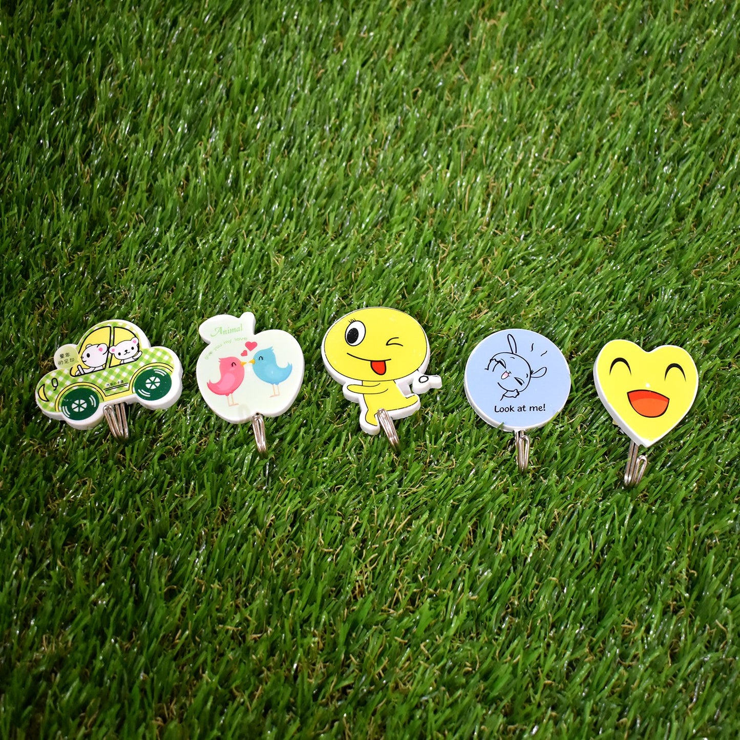 4728 Plastic Self-adhesive Kitchen 3pc Hooks - Happy Price - Image 5