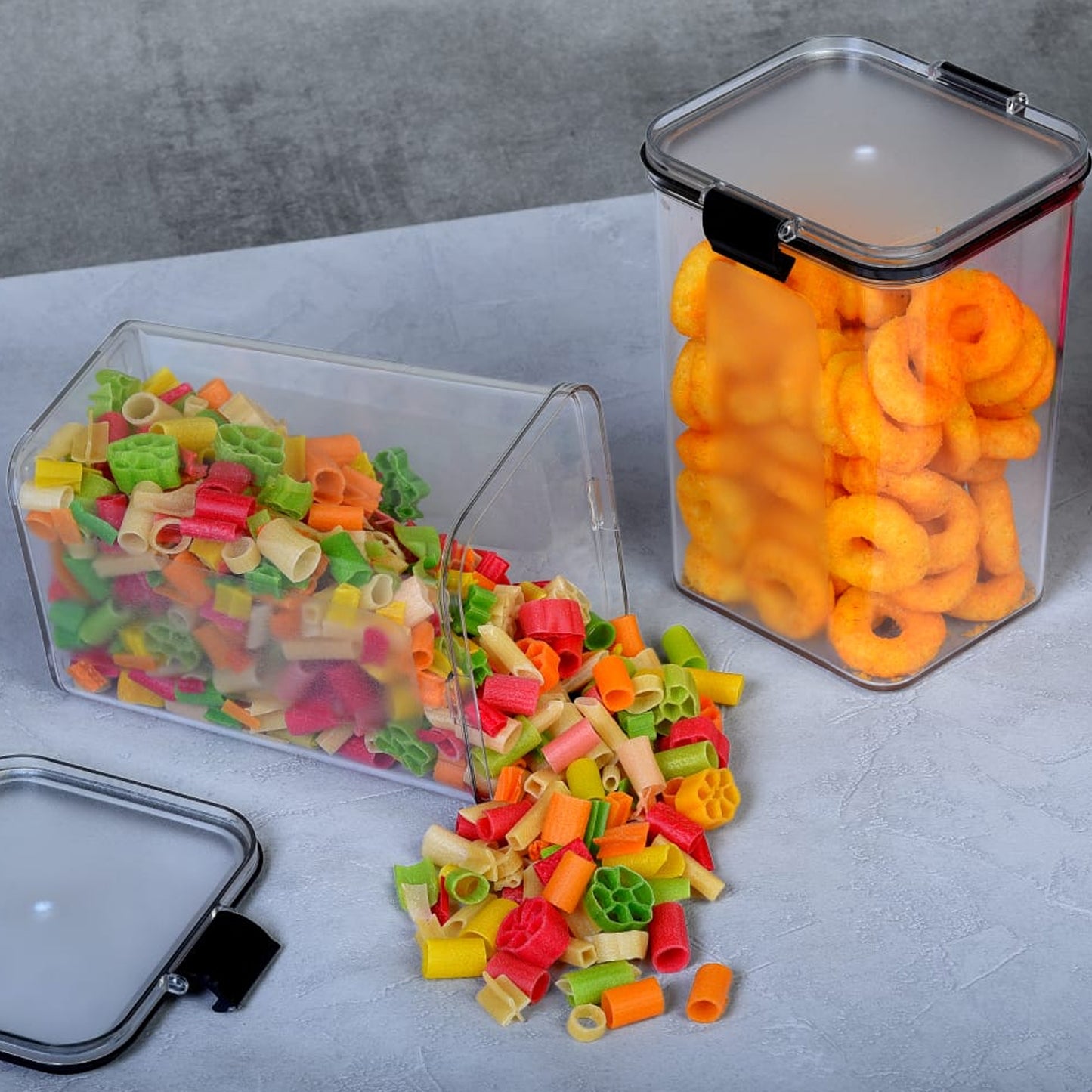 1200 Ml Airtight Lock  Lock Food Storage Container Set  2 Piece - Happy Price - Image 6
