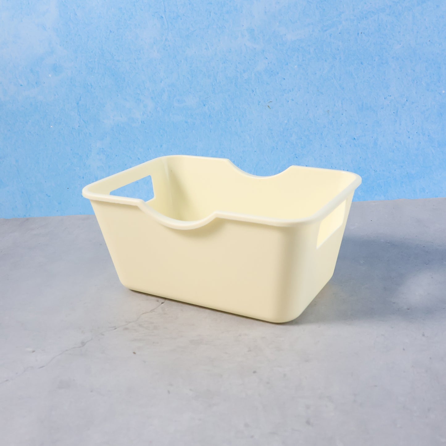 Set of 4 Plastic Storage Baskets with Handles - 15 x 10.5 cm Utility Organizers - Happy Price - Image 4