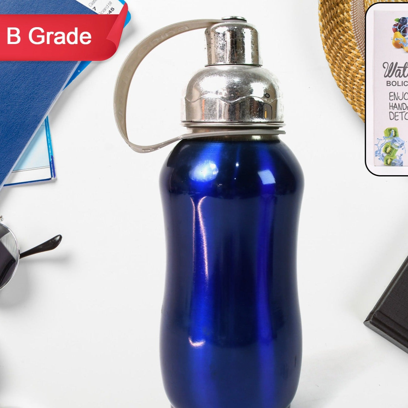 Thermoses Water Bottle Stainless Thermos Water Bottle (500 Ml Approx) - Happy Price - Image 1