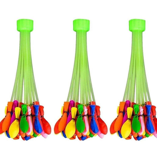 Holi Magic Water Balloons For Kids - 111 Pcs (Multicolor) - Happy Price - Image 1