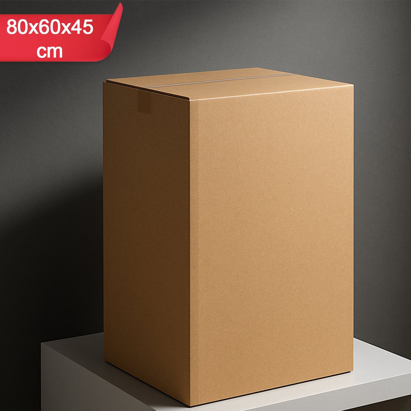 Heavy-duty Brown Box For Product Packing (80x60x45cm  1 Pc) - Happy Price - Image 1