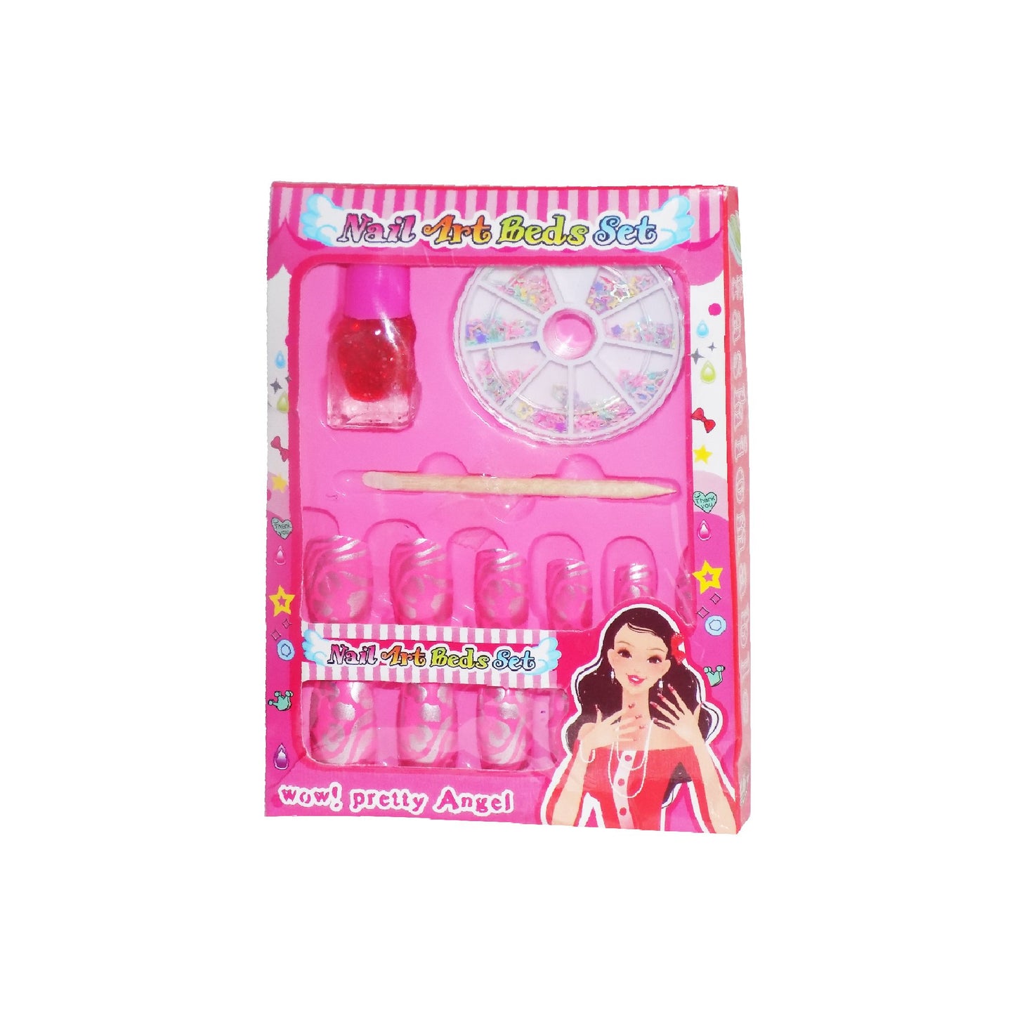 Nail Art Studio Manicure Set For Girls (Pack Of 15) - Happy Price - Image 5