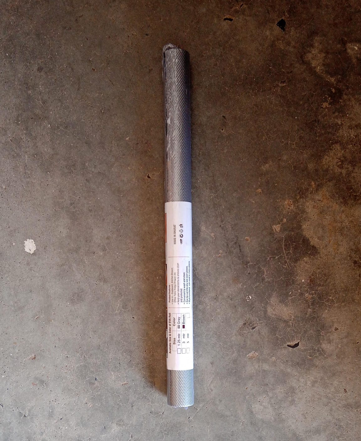 Multipurpose Anti-slip Bathroom Kitchen Cabinet Drawer Shelf Mat Liner Sheets Roll Fridge Mat Table Mat Anti-slip Super Strong Placement Mat For Fridge Bathroom Kitchen Drawer Shelf Liner (45cmx1.25m) - Happy Price - Image 6