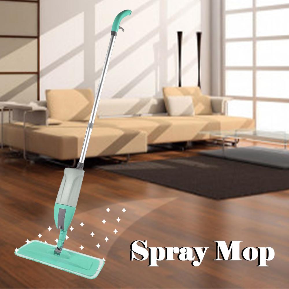 Cleaning 360 Degree Healthy Spray Mop With Removable Washable Cleaning Pad - Happy Price - Image 2