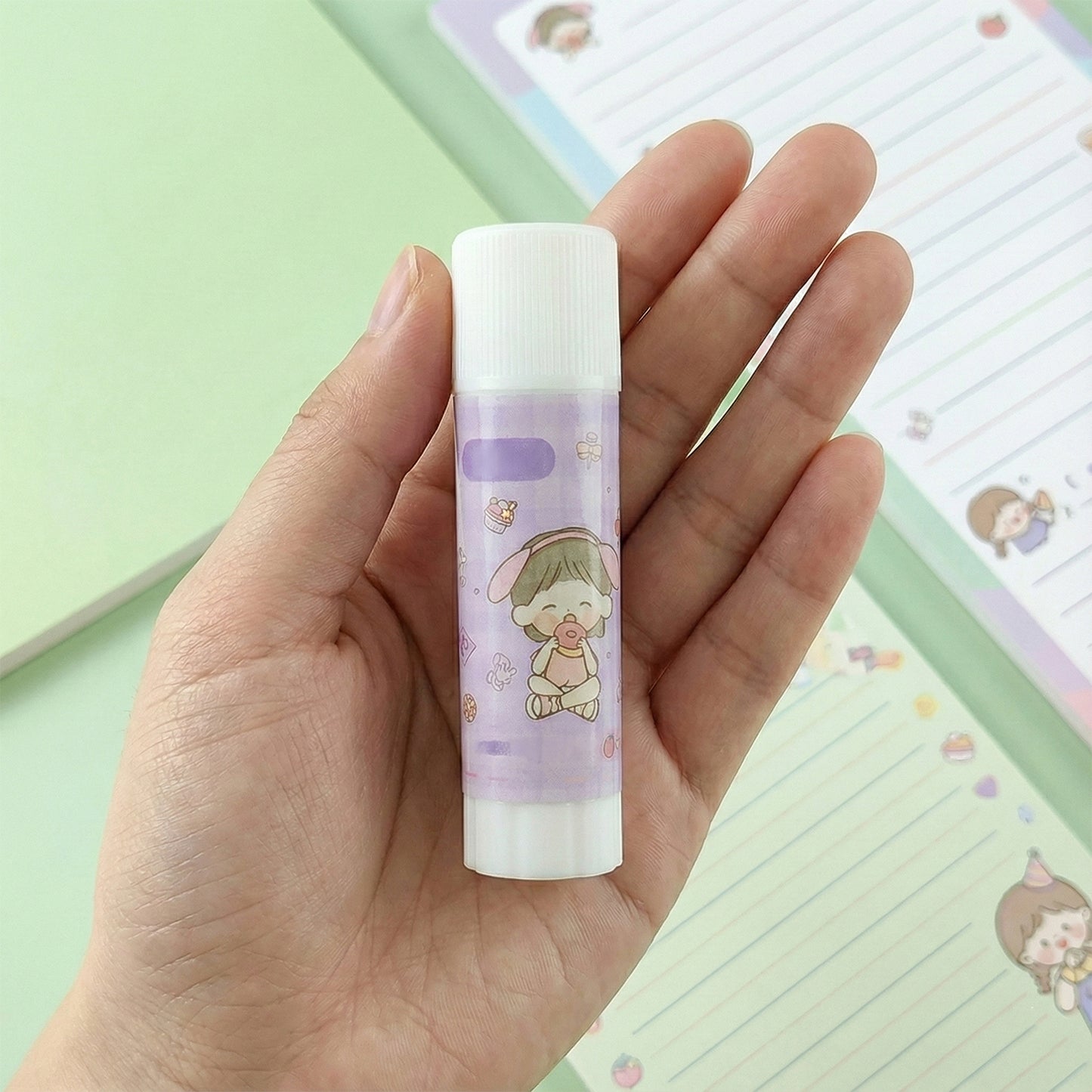 Cartoon Glue Sticks - Pack of 5 for School & Craft - Happy Price - Image 6