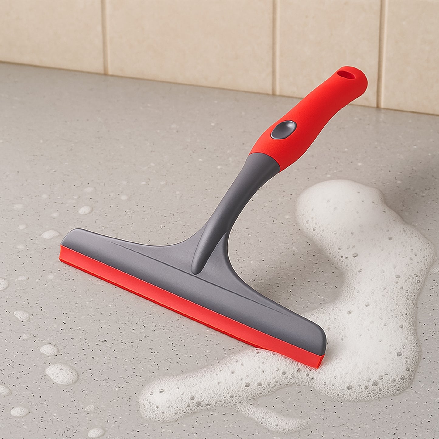Premium Kitchen & Glass Wiper Squeegee (1 Pc) - Streak-Free Cleaning - Happy Price - Image 7