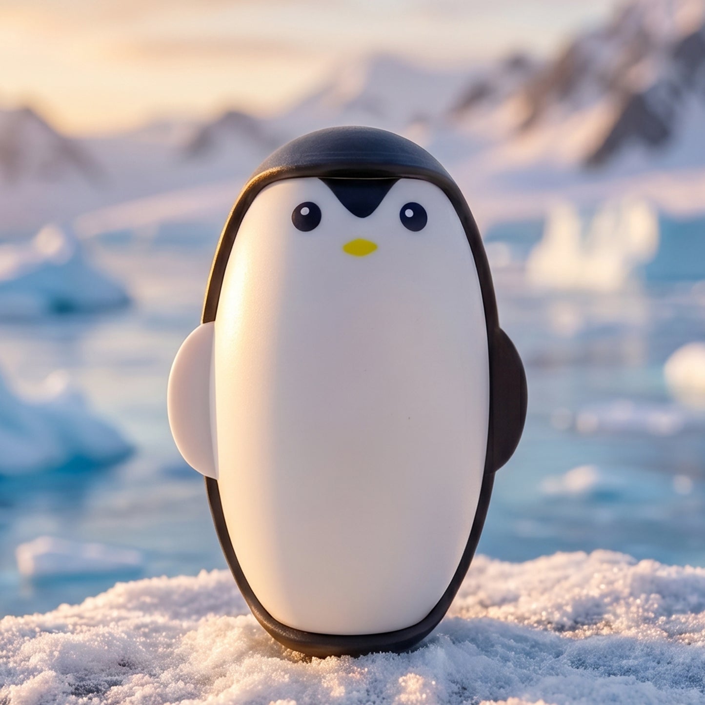 Cute Penguin Reusable Lint Roller - 1 Pc - For Clothes & Furniture - Happy Price - Image 3