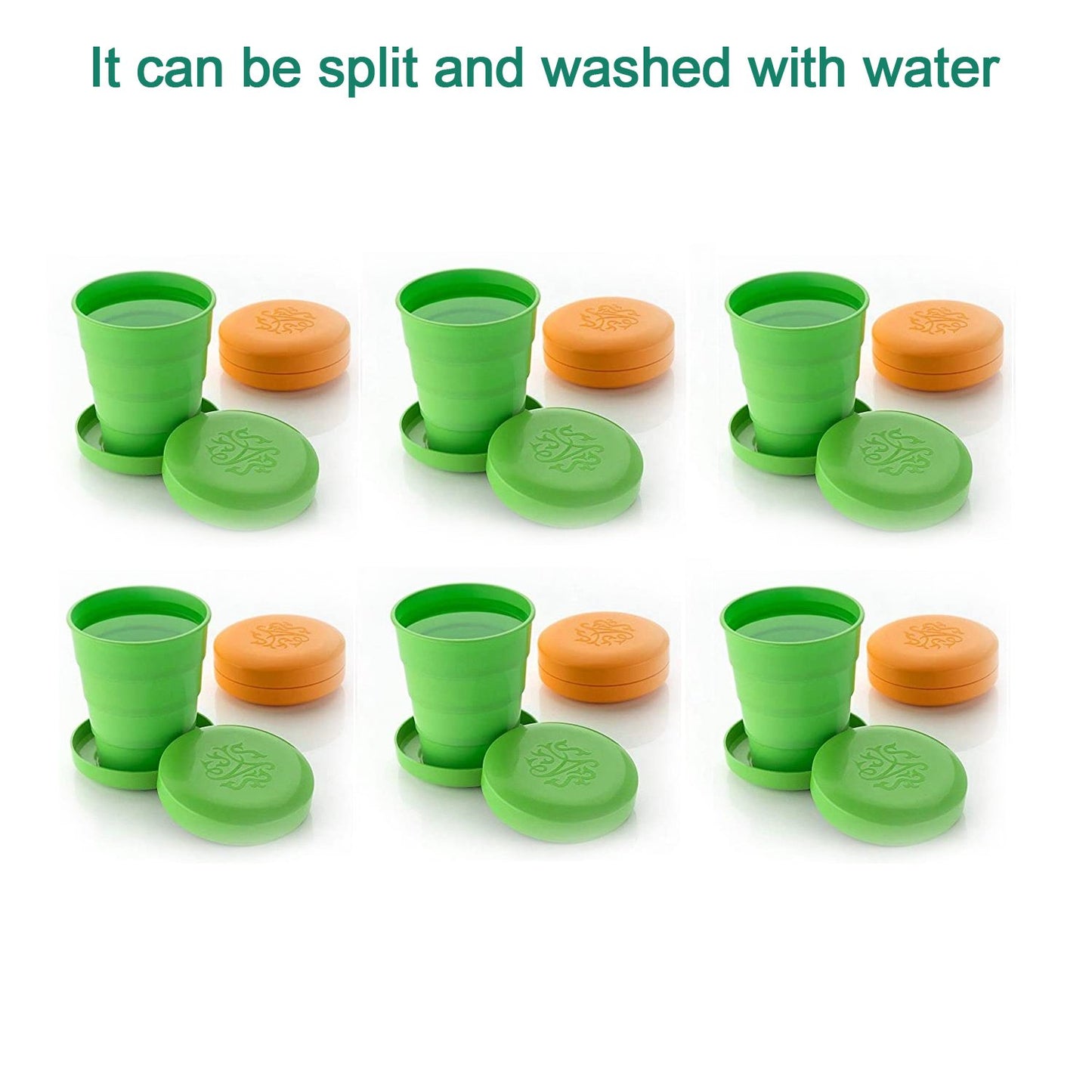 Unbreakable Magic Cupfoldingpocket Glass For Travelling - Happy Price - Image 5