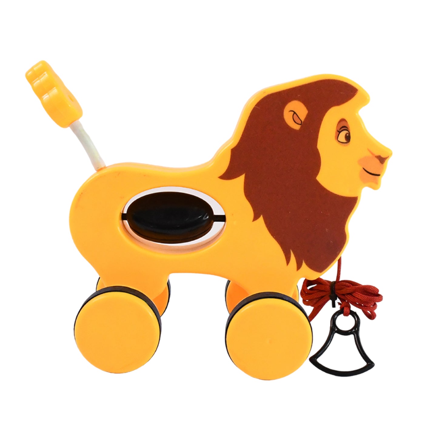 Lion Pull Along Toy Baby Early Walking Pull Toy (1 Pc) - Happy Price - Image 4