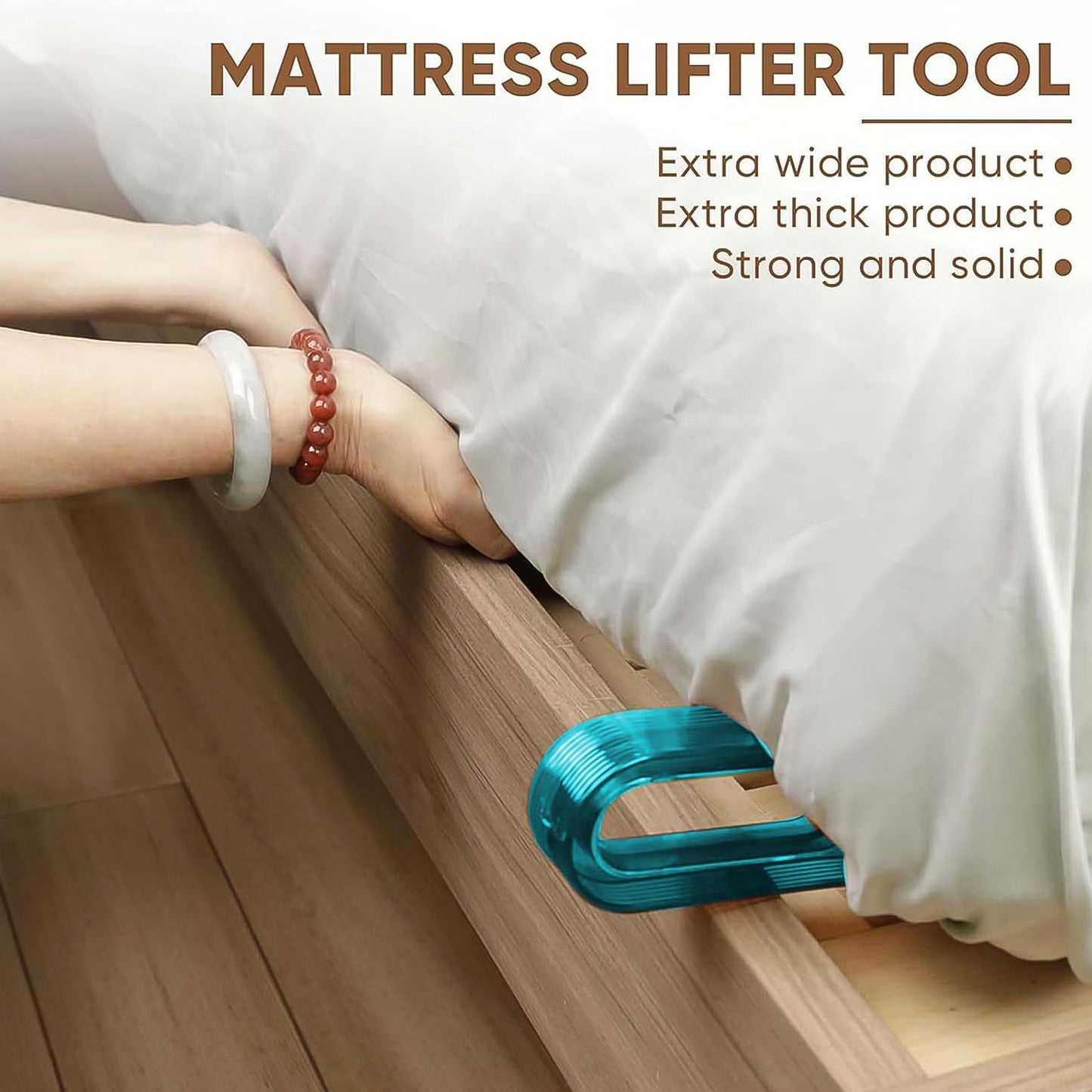 Mattress  Bedsheet Lifter Tool (Pack Of 2) - Happy Price - Image 3