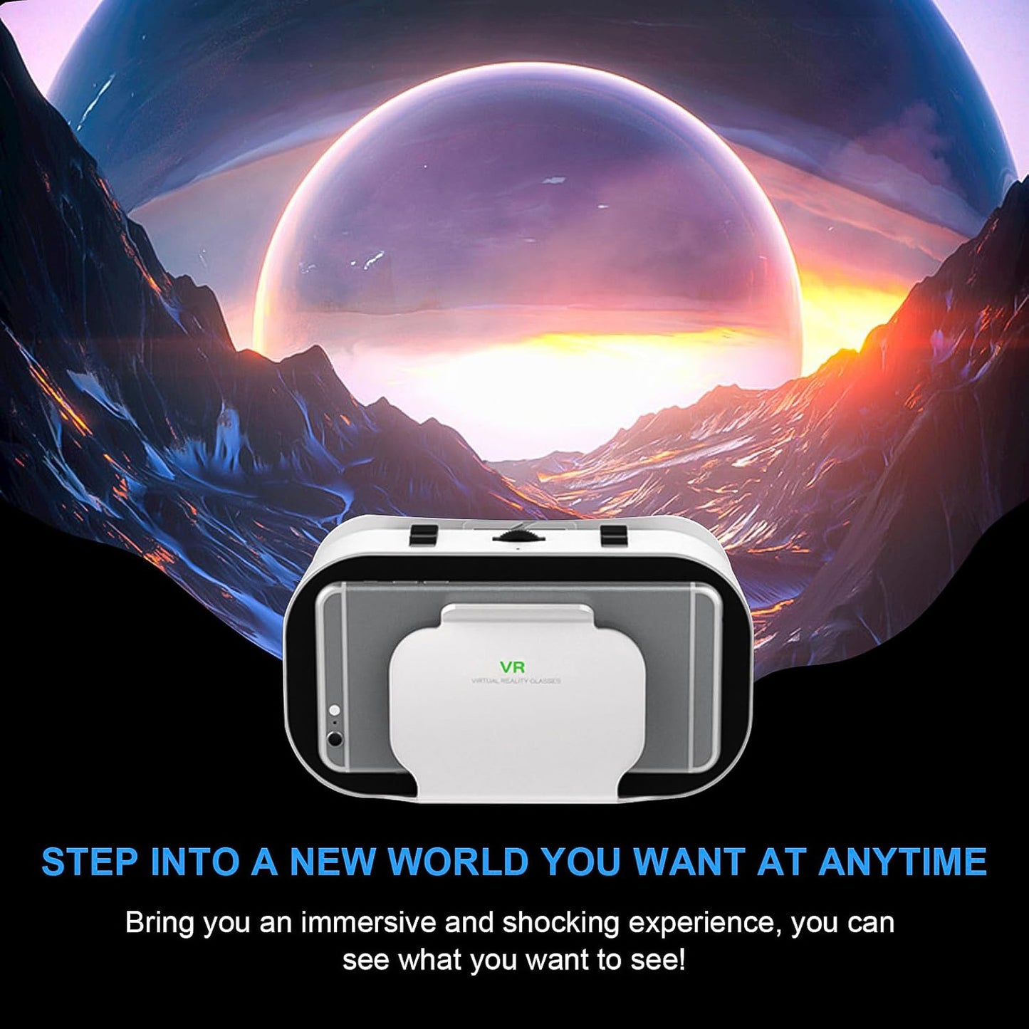VR Headset for Smartphones - Immersive 3D Virtual Reality Glasses (1 Pc) - Happy Price - Image 4