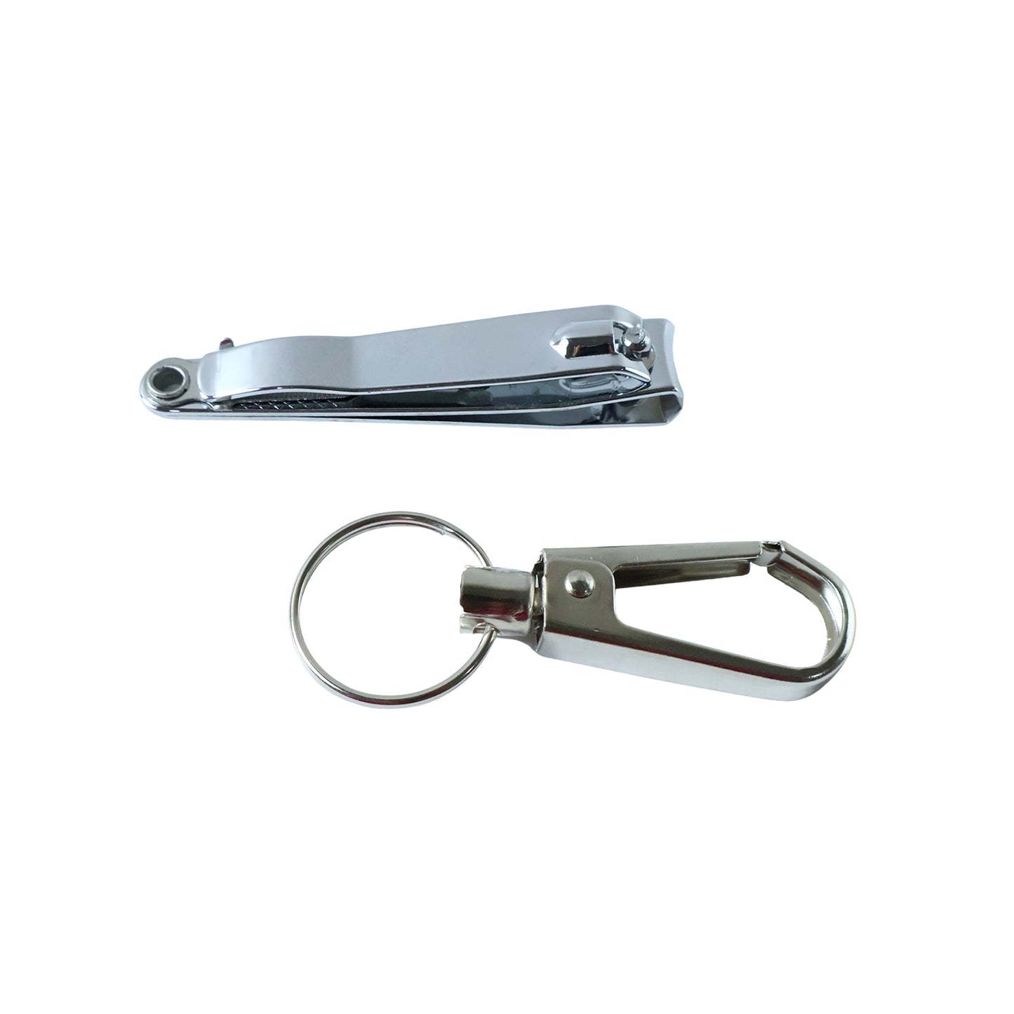 Stainless Steel Nail Clipper Set with Keychain Holder (2 Pc) - Happy Price - Image 4