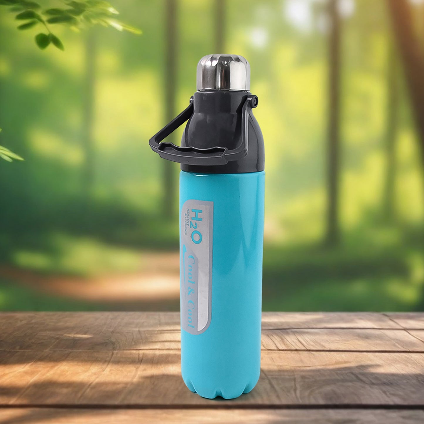 Plastic Sports Bottle Insulated Leakproof Bpa-free (1100ml  Mix Color) - Happy Price - Image 2