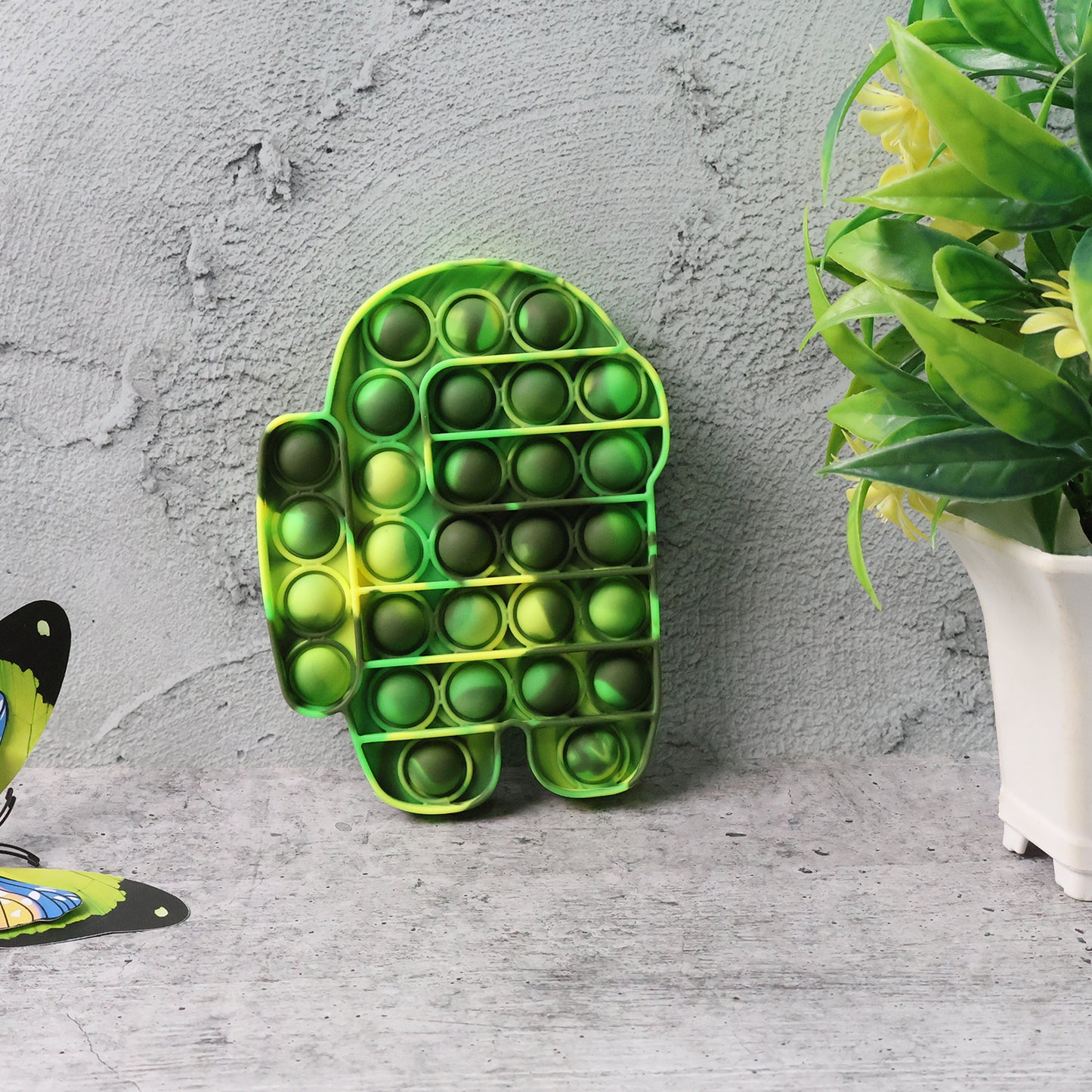 Astronaut Silicone Pop It Fidget Toy for Stress Relief - 1 Pc - Happy Price - Image 4