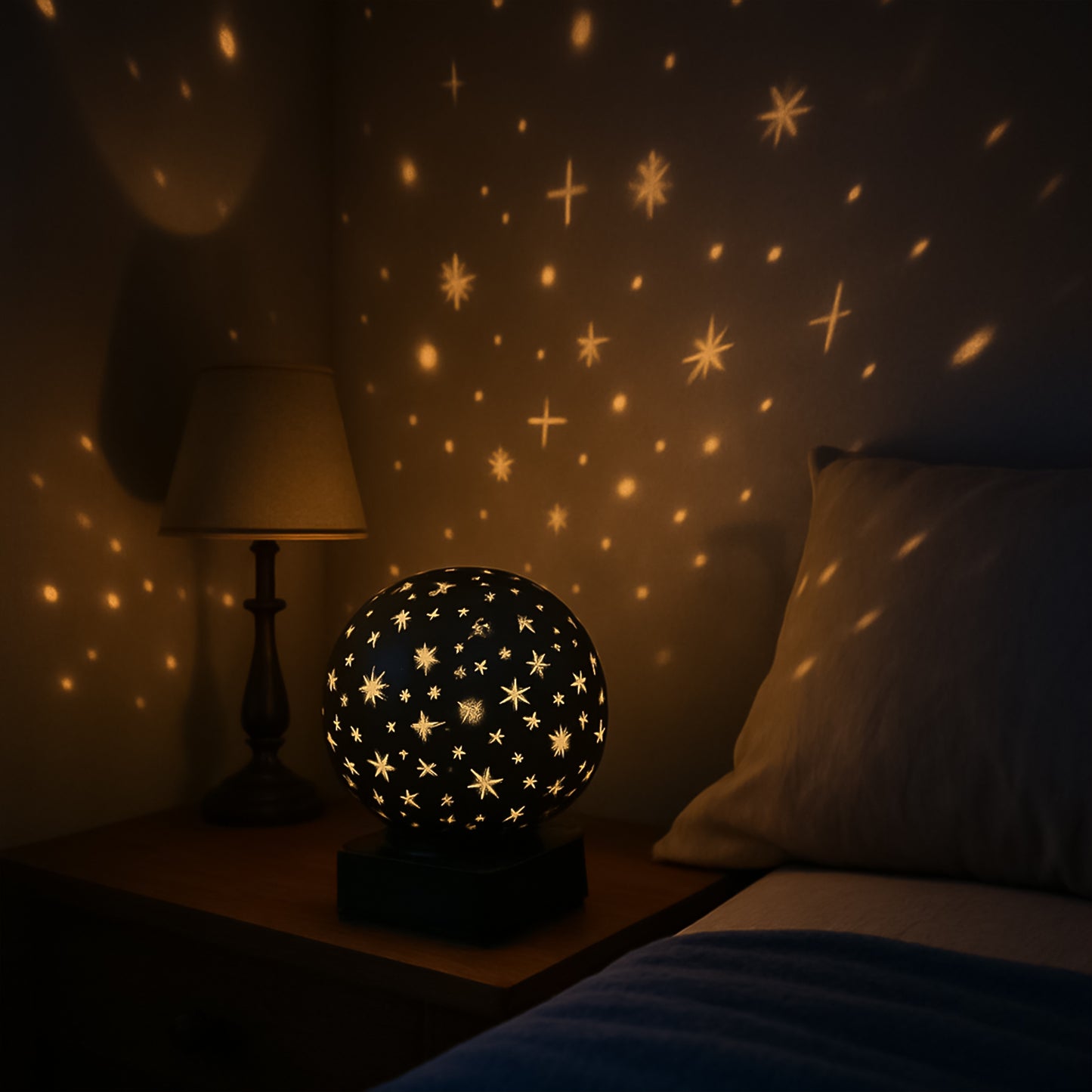 Starry Sky Projector Night Lamp (1 Pc) - Happy Price - Image 4