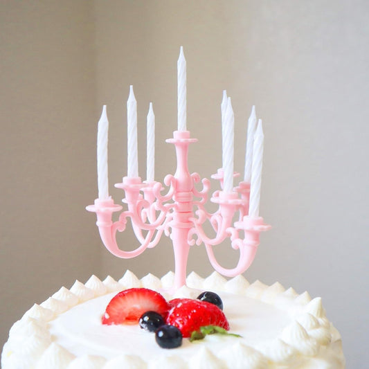 Luxury Birthday Candles Special Cake Candles Stand Party And Event Unique Candle Cake Topper With 9 Candles Cake Candle Holders Cake Decorations Romantic Propose Candles - Happy Price - Image 1