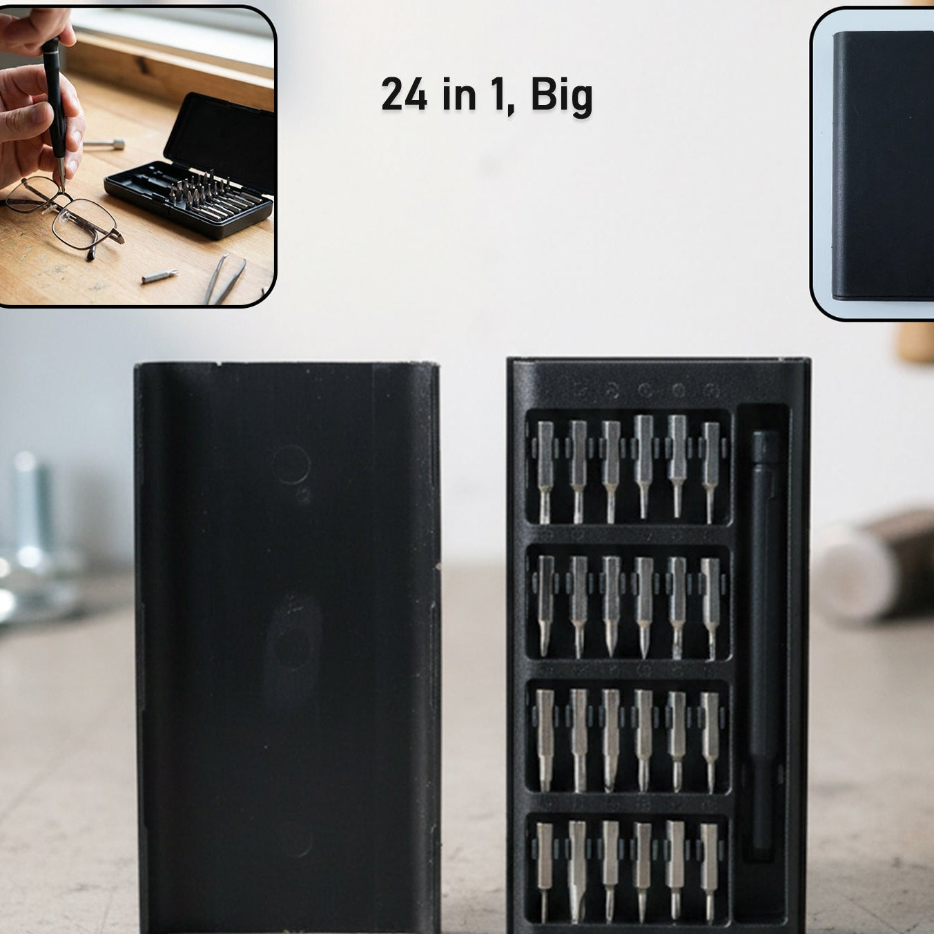 24 In 1 Precision Screwdriver Tool Kit  Big Size (1 Set)