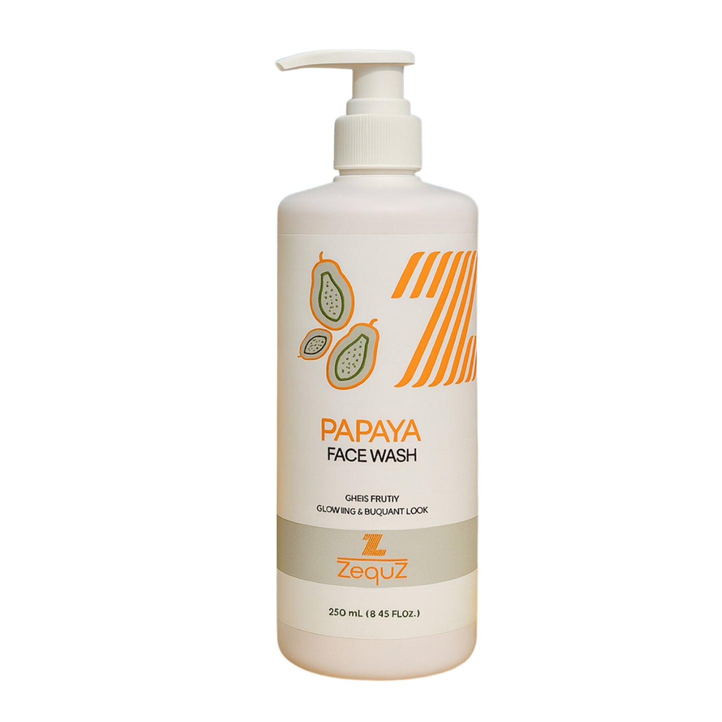 Papaya Face Wash - Gentle Daily Cleanser for Radiant Skin (250 ML) - Happy Price - Image 2