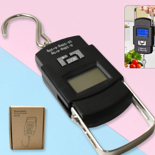 Digital Hook Weighing Scale - 50 Kg Capacity, Portable - Happy Price - Image 1