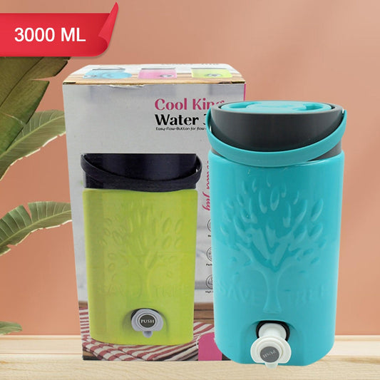 Insulated Plastic Water Rover Jug With A Sturdy Handle Water Jug Camper With Tap Plastic Insulated Water Water Storage Cool Water Storage For Home  Travelling (3000 Ml) - Happy Price - Image 1
