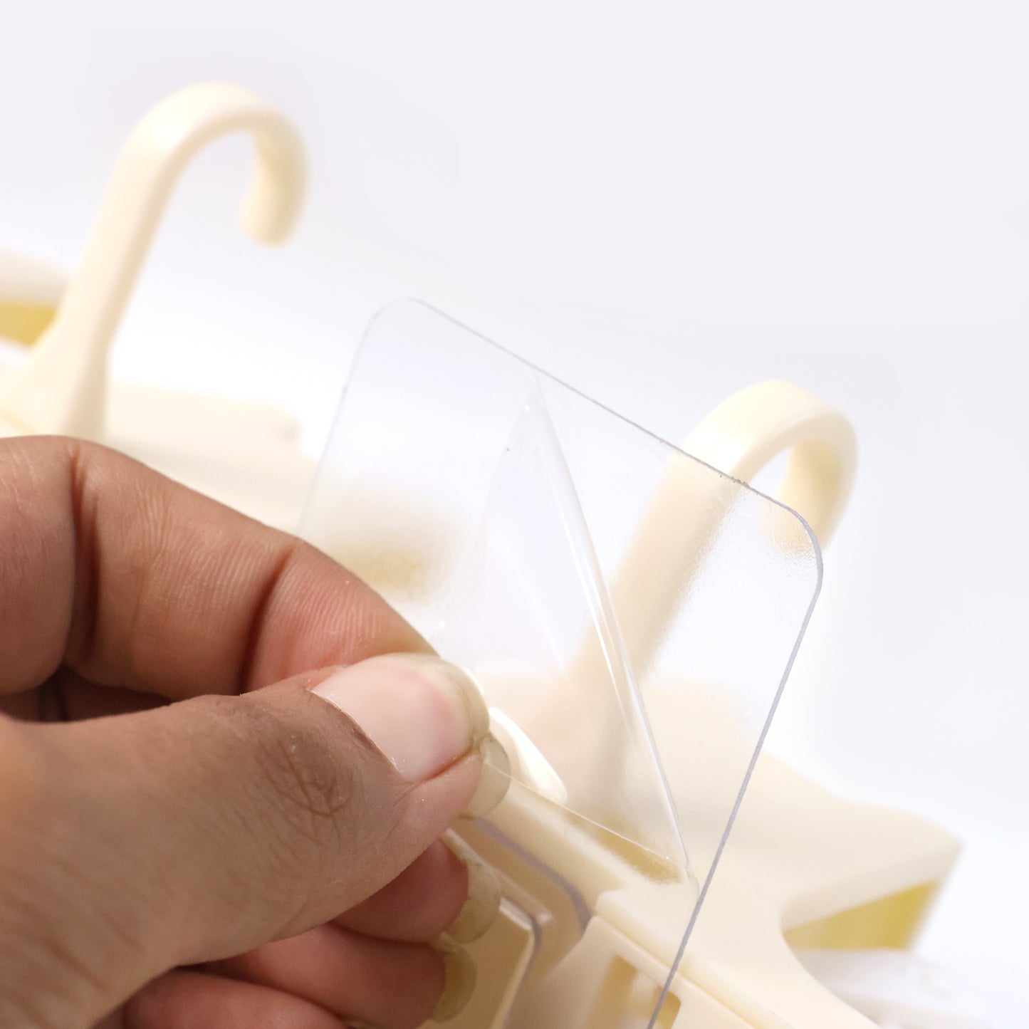 Adhesive Wall Holder for Brooms and Mops with Hooks - Happy Price - Image 6