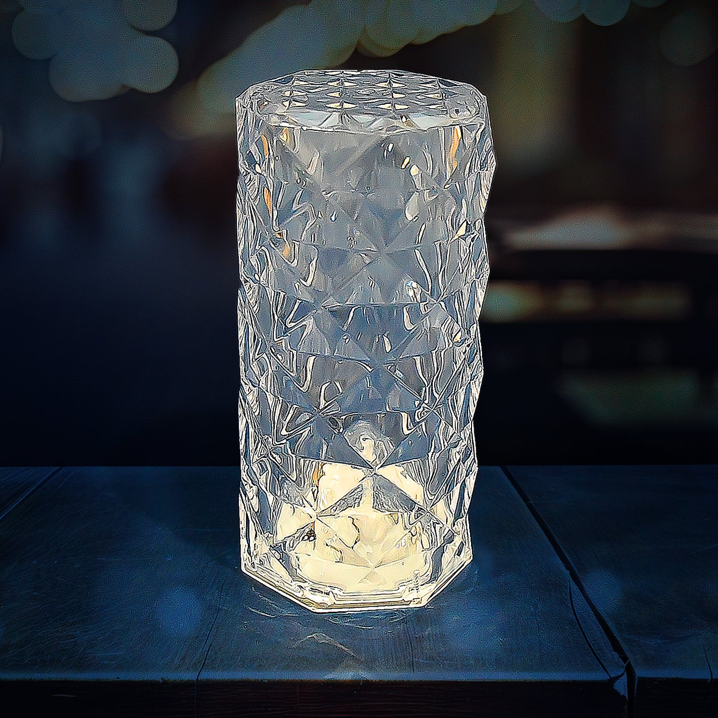 Diamond Table Lamp  Candles For Home Decoration Crystal Candle Lights - Happy Price - Image 3