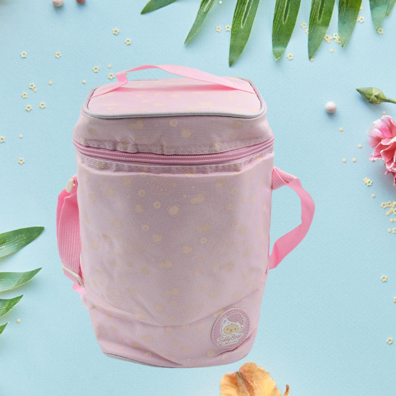 Zip Lunch Bag Cute Animal Lunch Bag With Carry Adjustable Strap Lunch Bag For Women Durable Reusable Durable Handbag Bag (1 Pc) - Happy Price - Image 1