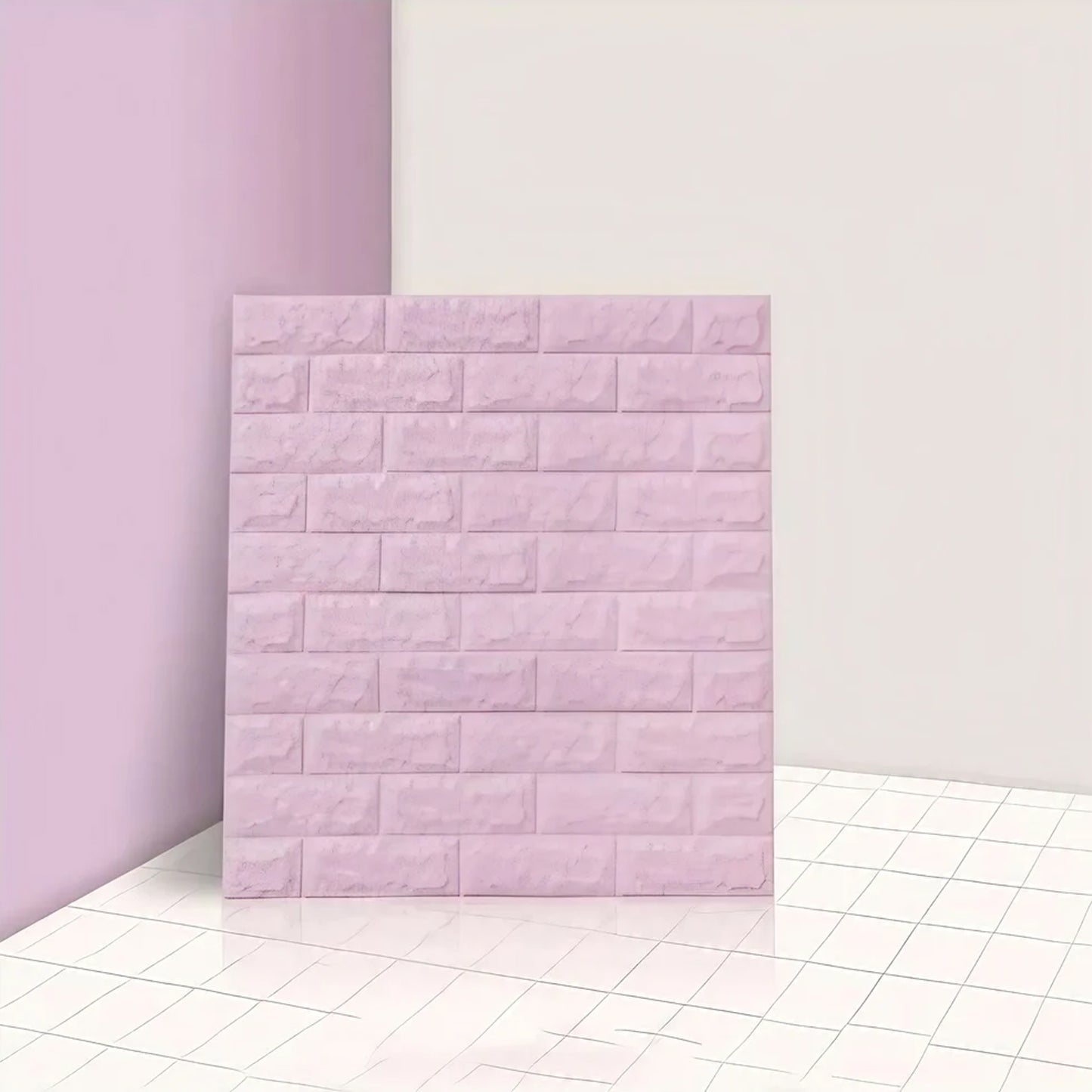 3D Foam Wall Panels Sticker - 70x76 cm, 1 Piece - Happy Price - Image 2