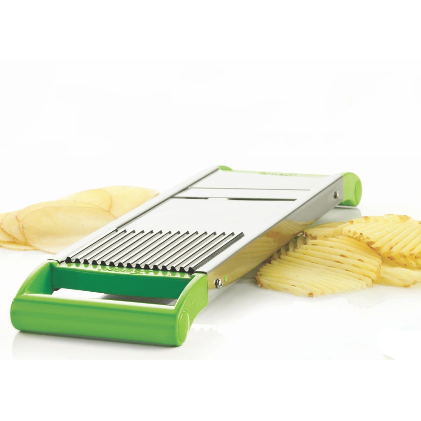 Apex Stainless Steel Vegetable Slicer (2-in-1) - Happy Price - Image 5