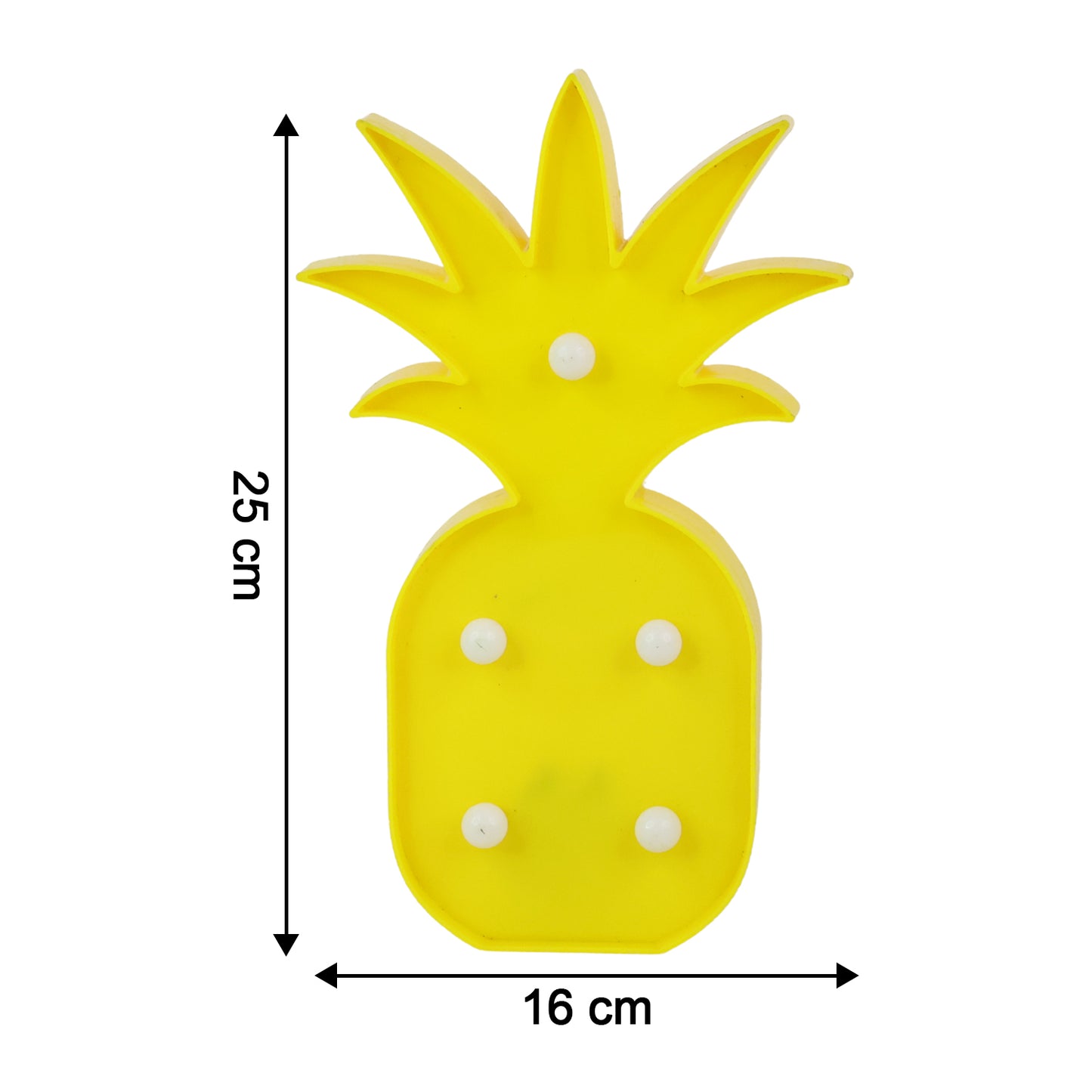 Pineapple Shaped LED Decorative Night Light - Battery Operated Lamp (1 Pc) - Happy Price - Image 6