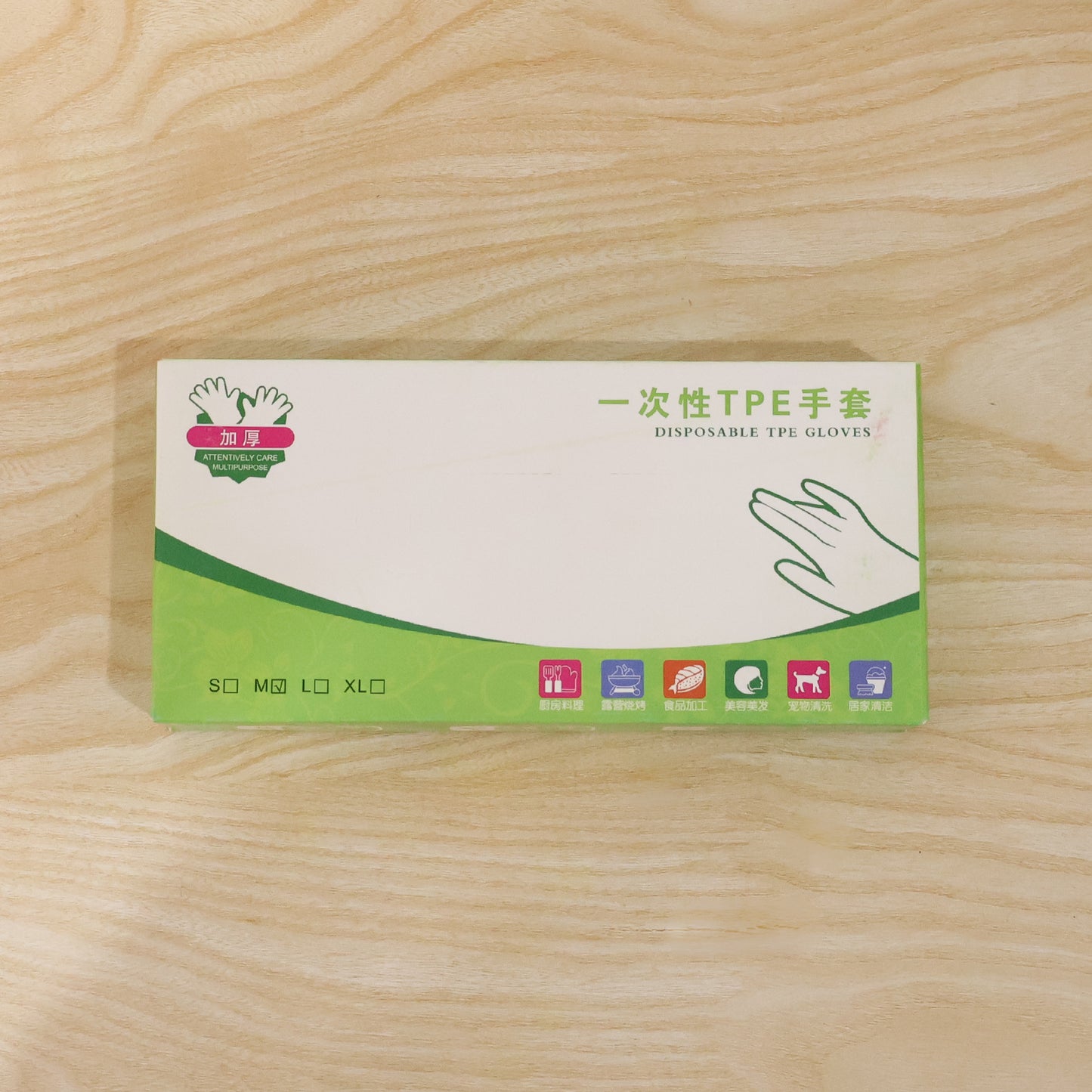 100 Pc Clear Disposable Plastic Gloves for Food Handling & Cleaning - Happy Price - Image 7