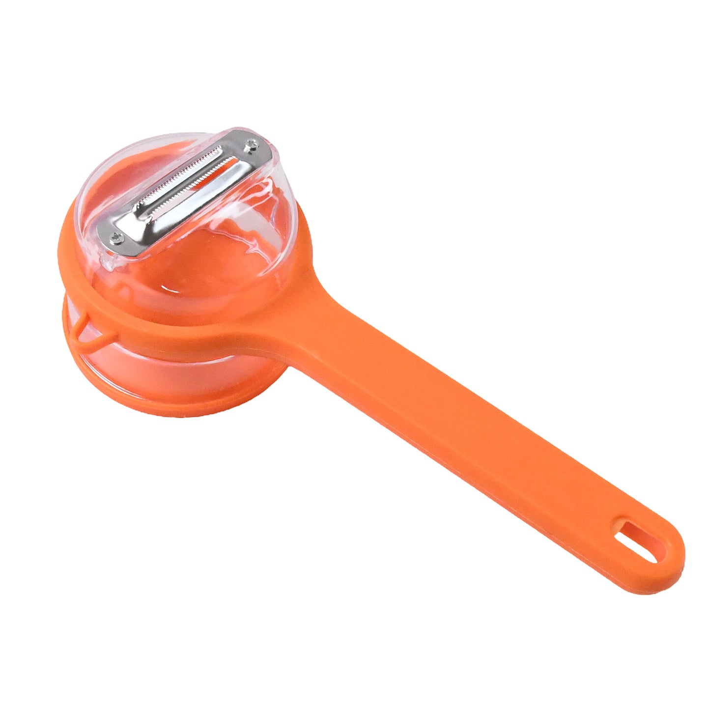 Stainless Steel Peeler With Container (1 Pc) - Happy Price - Image 4