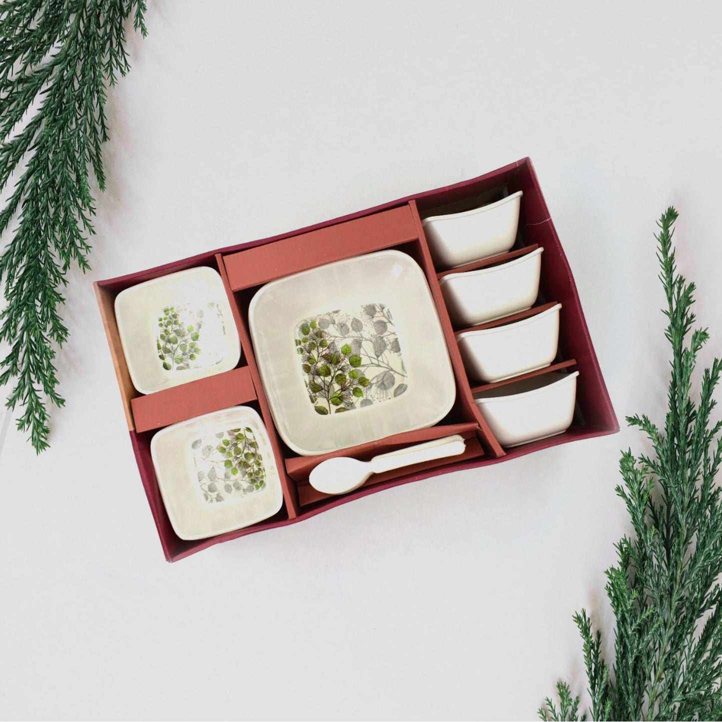 13 Pc Pudding Set Used As A Cutlery Set For Serving Food Purposes And Sweet Dishes And All In All Kinds Of Household And Official Places Etc. - Happy Price - Image 7
