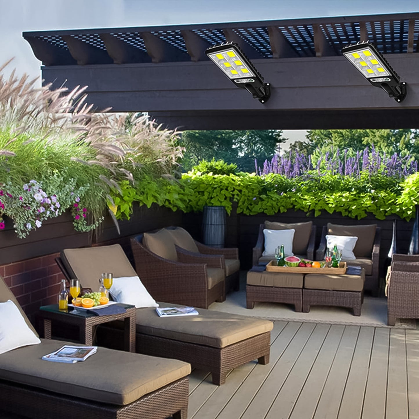 High-power Solar Led Street Light With Motion Sensor  Remote Control - Happy Price - Image 3