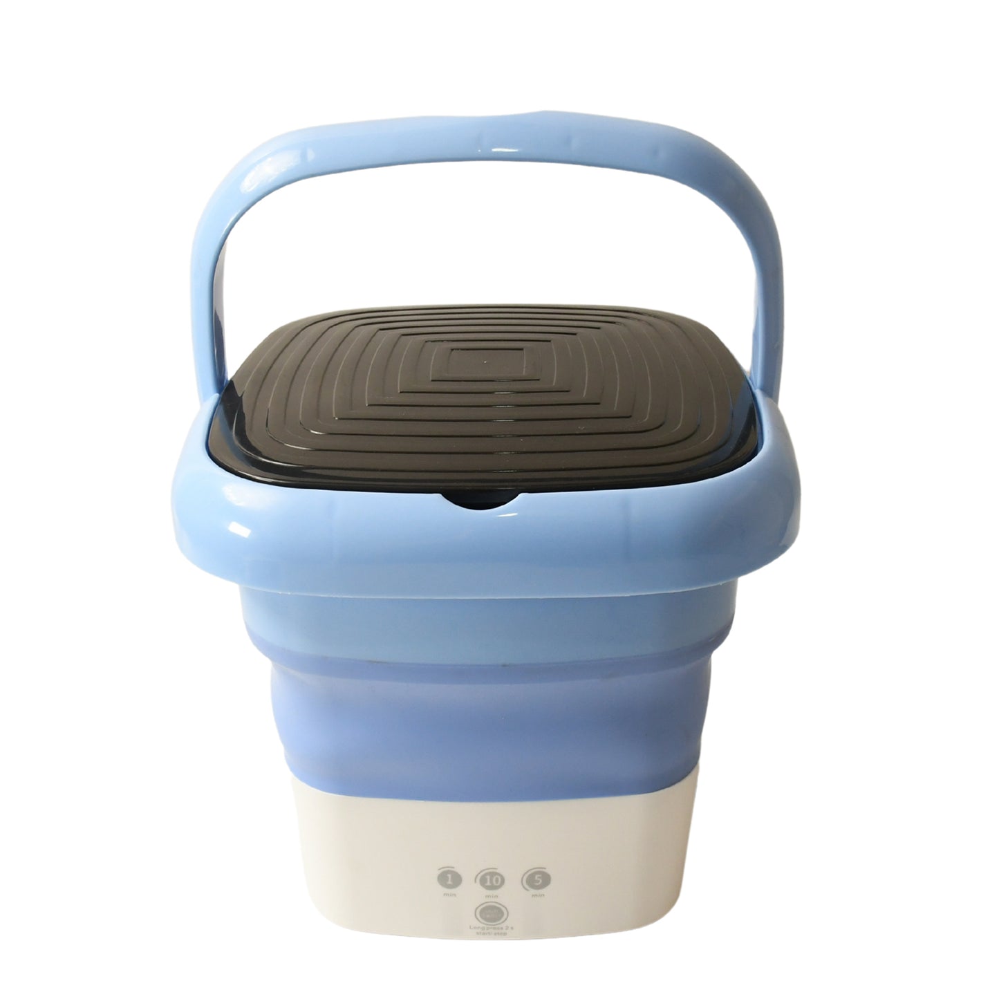 Compact Folding Washing Machine - Portable, Deep Clean for Small Garments (1 Pc) - Happy Price - Image 4