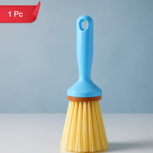 Multi-purpose Short Handle Plastic Cleaning Brush (1 Pc) - Happy Price - Image 1