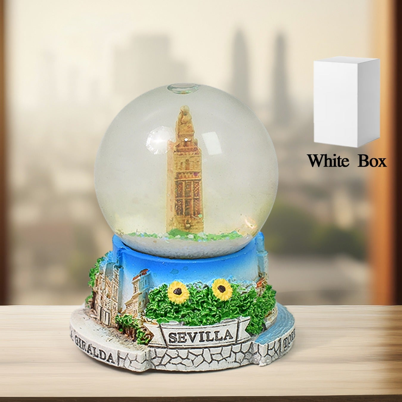 Snow Globes Souvenirs Desk Table Office Decoration (1 Pc) - Happy Price - Image 1