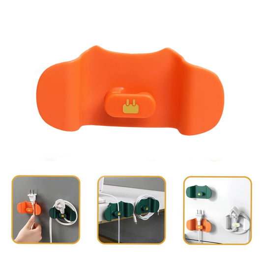 Wall Mounted Plug Holder Hook (1 Pc) - Happy Price - Image 1