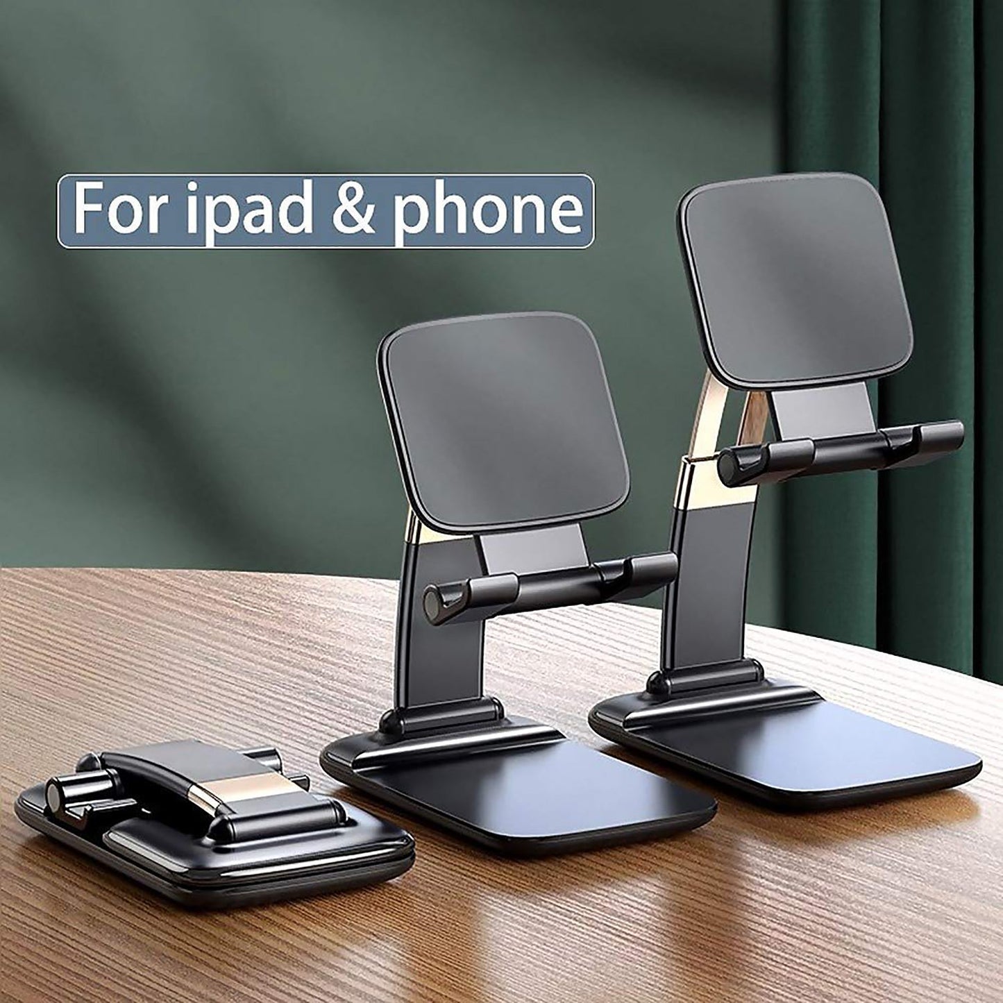 Phone Holder For Table Foldable Universal Mobile Stand For Desk - Happy Price - Image 3