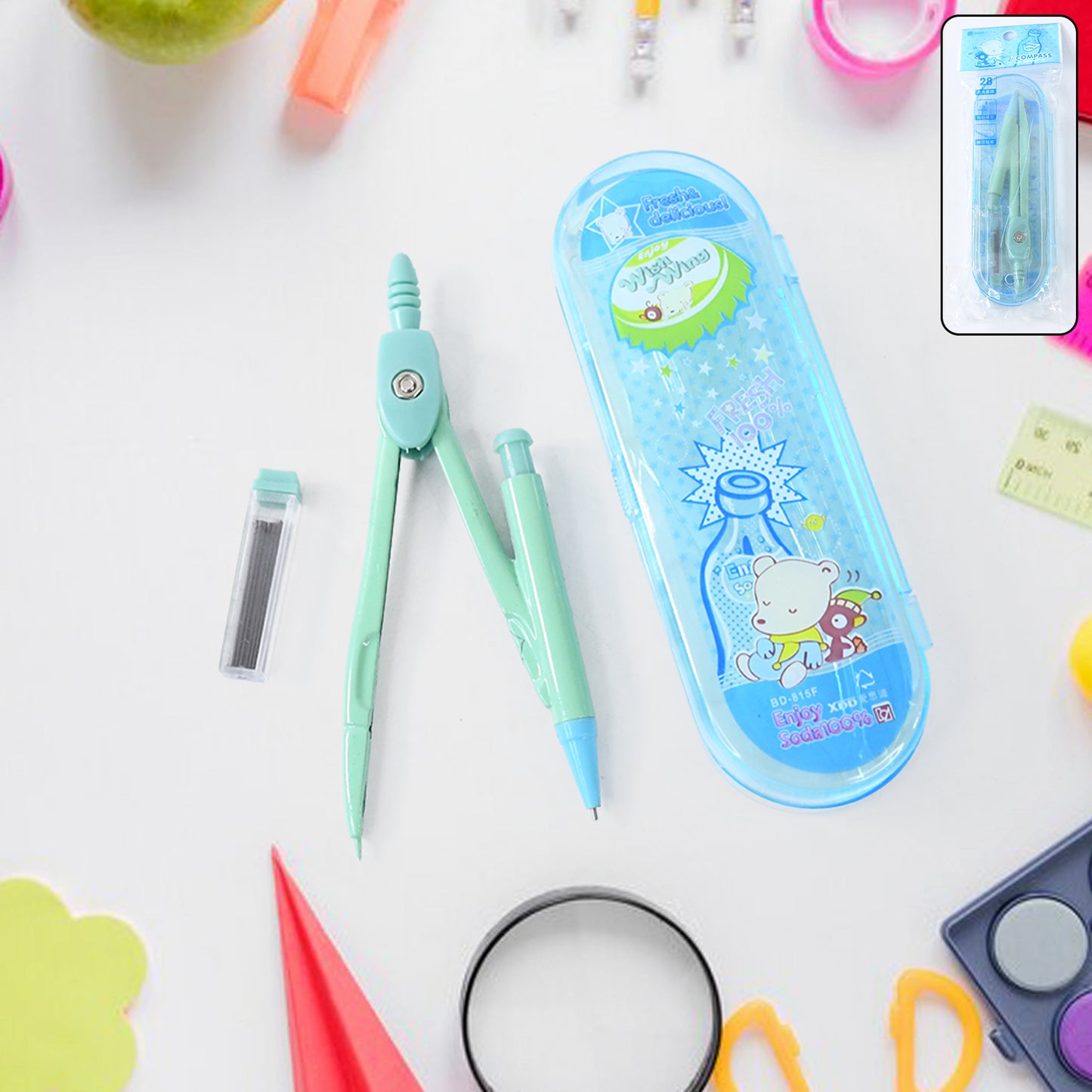 Geometry Compass Box Set (4 In 1) - Happy Price - Image 5