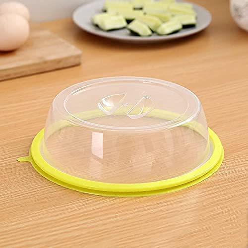 Air-tight Microwave Oven Dish Cover Microwave Splatter Cover Food Cover Microwave Food Plate Kitchen Plate Dish Lid Dishwasher Safe - Happy Price - Image 3