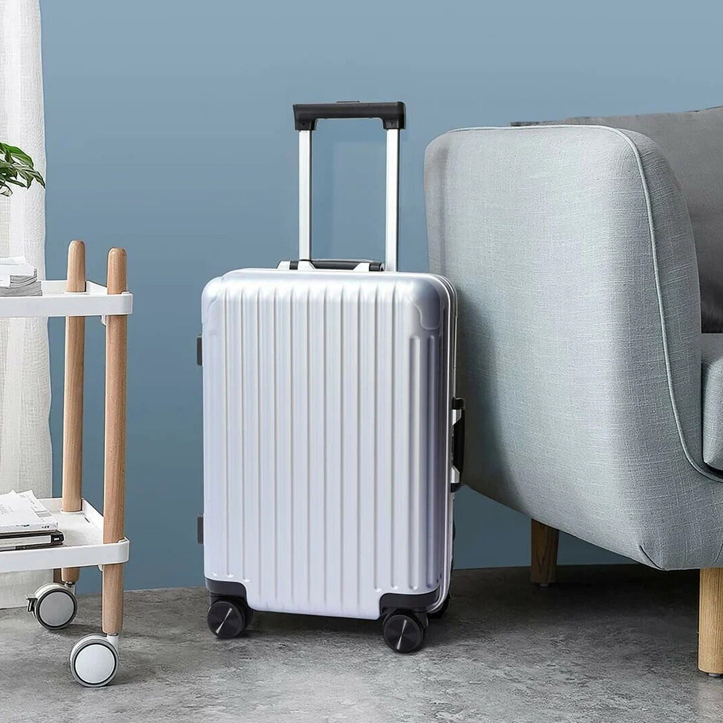 Trolley Bag Big And Small Suitcase Bag For Men  Women Use Bag ( Set Of 2 ) - Happy Price - Image 3